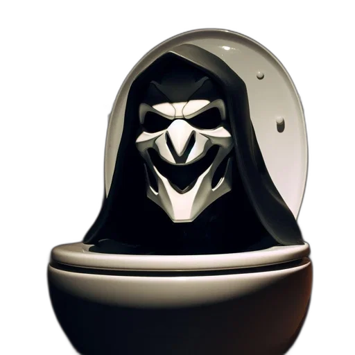 mask, robot, crown, face transparent PNG cut-out