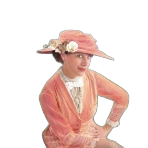 hat, staff, jacket, dress transparent PNG cut-out