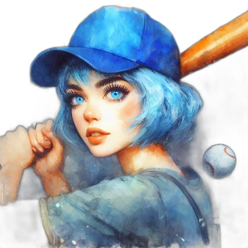 hat, staff, face, fantasy art transparent PNG cut-out
