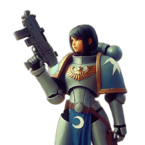 robot, weapon, staff, sword transparent PNG cut-out