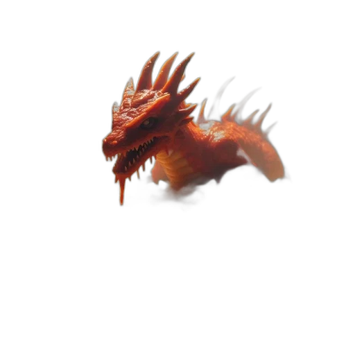 dragon, creature, animal, mask transparent PNG cut-out