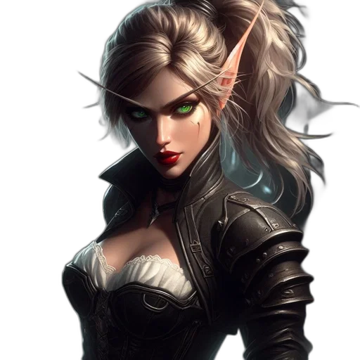face, dragon, staff, fantasy art transparent PNG cut-out