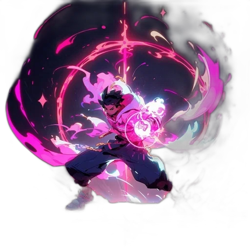 staff, dragon, weapon, hair transparent PNG cut-out