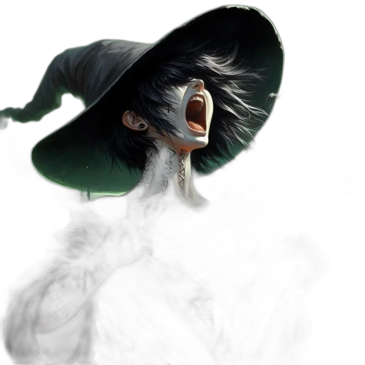 mask, hat, dragon, face transparent PNG cut-out