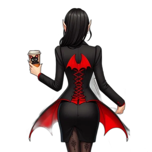 dress, jacket, concept art, fantasy art transparent PNG cut-out