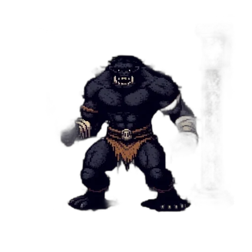 creature, animal, staff, concept art transparent PNG cut-out