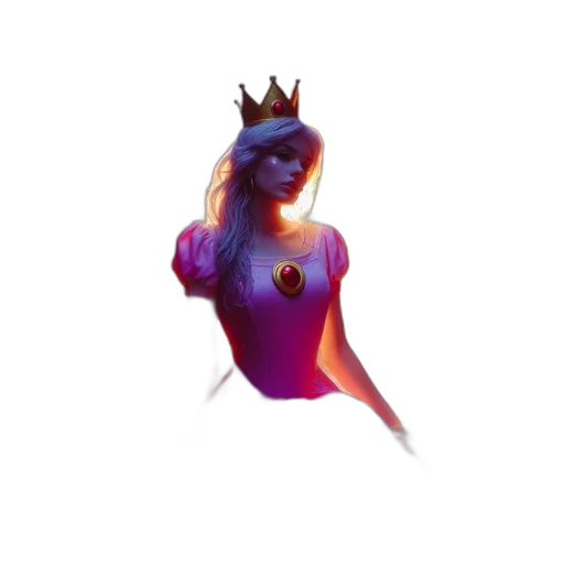 crown, dress, staff, jewelry transparent PNG cut-out