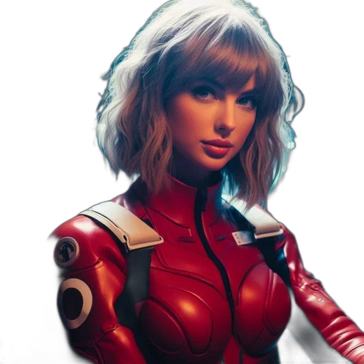 robot, jacket, comic book art, concept art transparent PNG cut-out