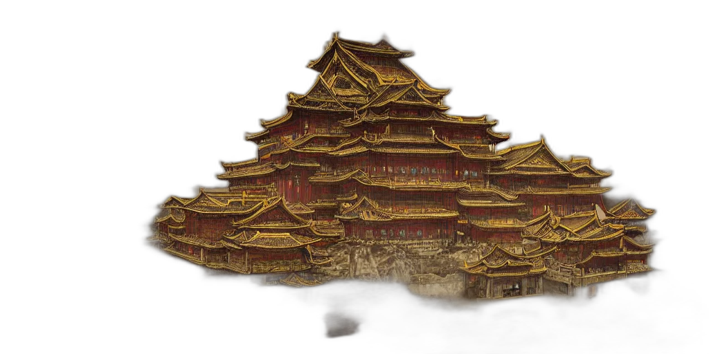crown, building, dragon, weapon transparent PNG cut-out