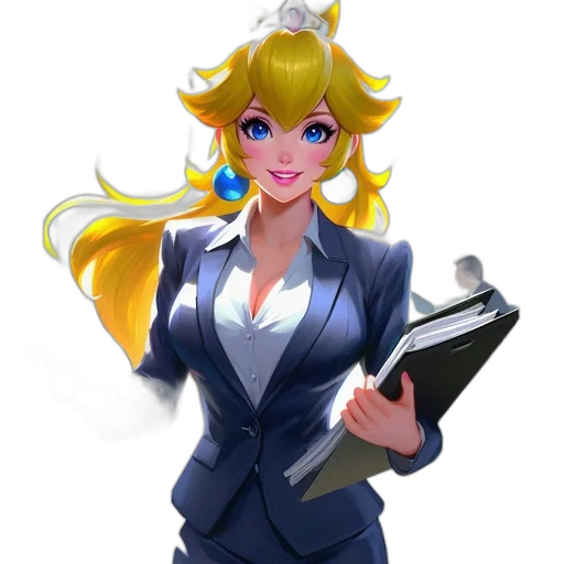 staff, dress, concept art, 3d render transparent PNG cut-out