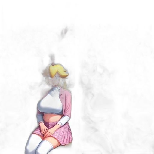 dress, mask, staff, robot transparent PNG cut-out