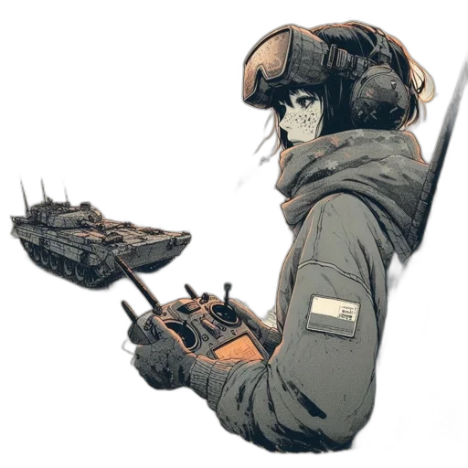 jacket, weapon, mask, face transparent PNG cut-out