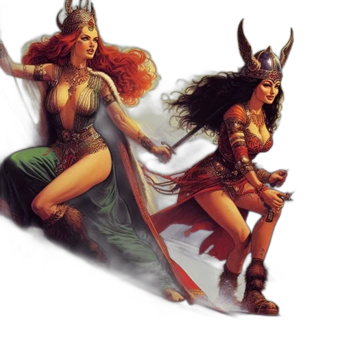 fantasy art, concept art, comic book art, pixel art transparent PNG cut-out