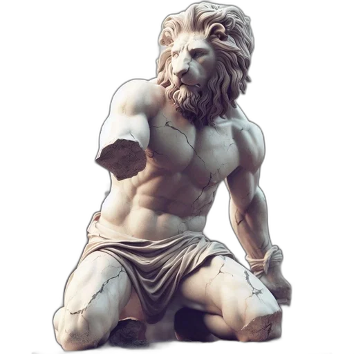 animal, creature, sword, 3d render transparent PNG cut-out
