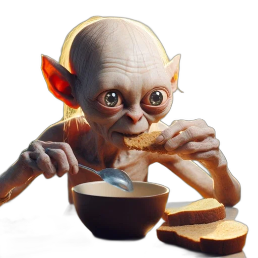 food, creature, animal, staff transparent PNG cut-out