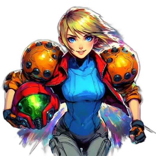 robot, concept art, pixel art, fantasy art transparent PNG cut-out