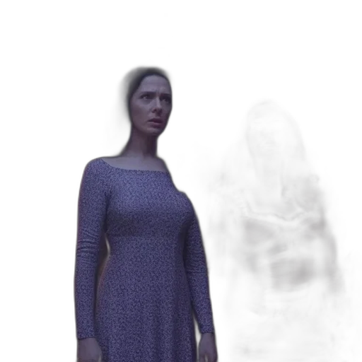 dress, face, creature, mask transparent PNG cut-out