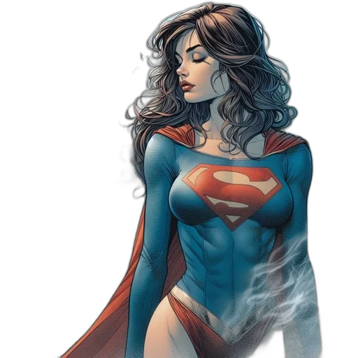 comic book art, concept art, fantasy art, cartoon transparent PNG cut-out