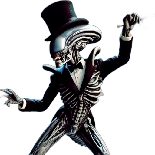 robot, creature, hat, mask transparent PNG cut-out