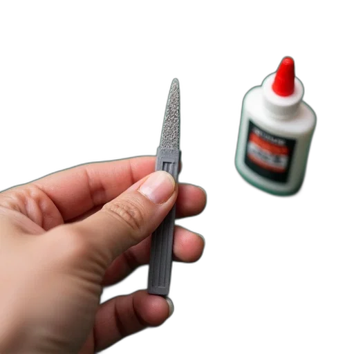 weapon, hair, staff, bottle transparent PNG cut-out