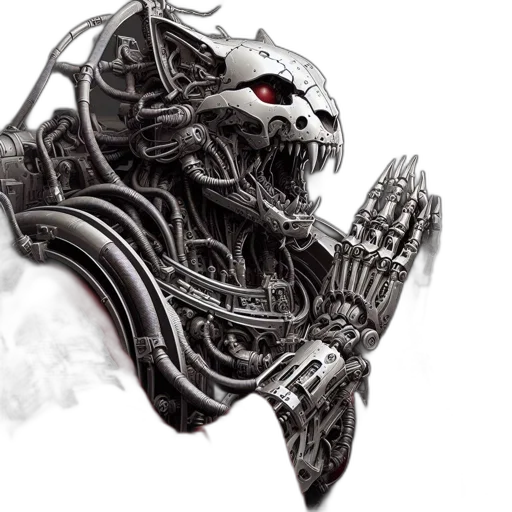 mask, robot, dragon, face transparent PNG cut-out