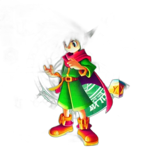jacket, staff, dragon, robot transparent PNG cut-out