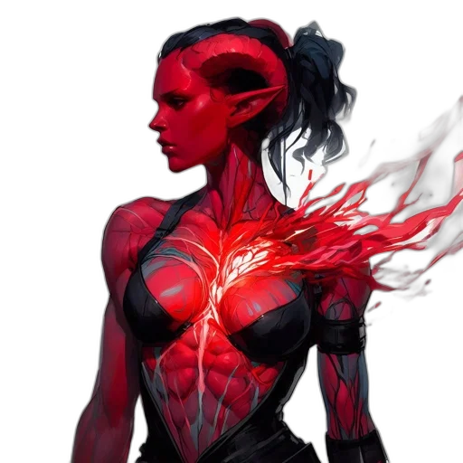 concept art, comic book art, cyberpunk, fantasy art transparent PNG cut-out