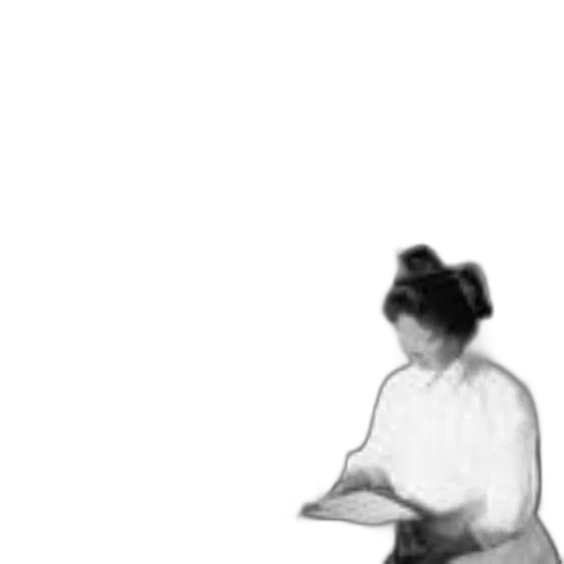 dress, staff, hat, face transparent PNG cut-out