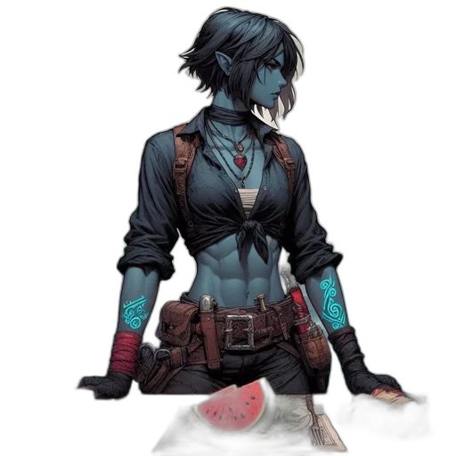 jacket, weapon, sword, staff transparent PNG cut-out