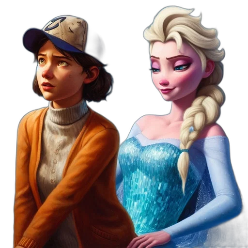 fantasy art, concept art, comic book art, oil painting transparent PNG cut-out