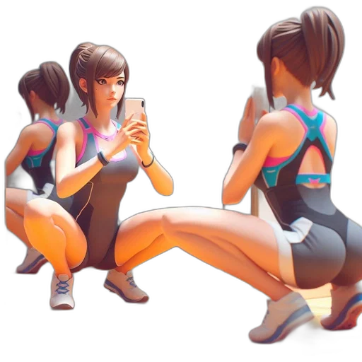 concept art, 3d render, photorealistic, pixel art transparent PNG cut-out