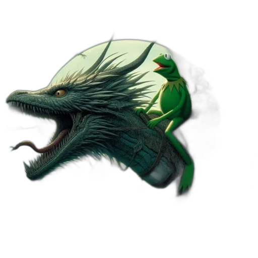 dragon, creature, animal, mask transparent PNG cut-out