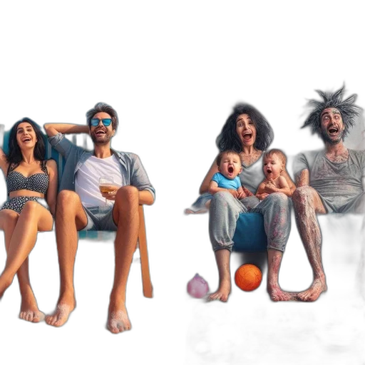 concept art, photorealistic, 3d render, comic book art transparent PNG cut-out