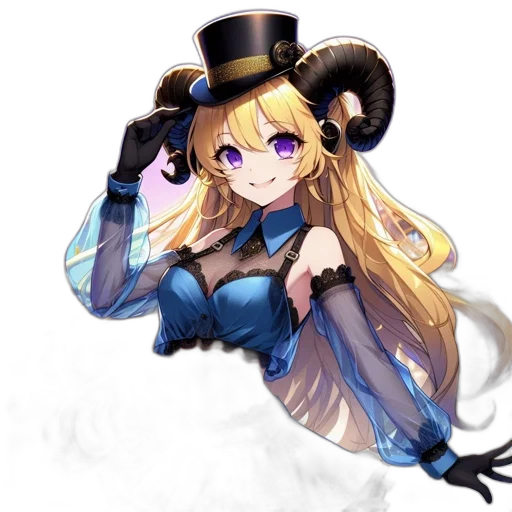 hat, staff, dragon, robot transparent PNG cut-out