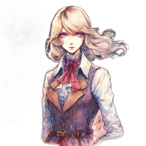 dress, staff, jacket, face transparent PNG cut-out
