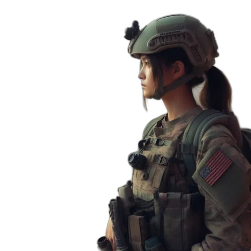 face, staff, weapon, hat transparent PNG cut-out