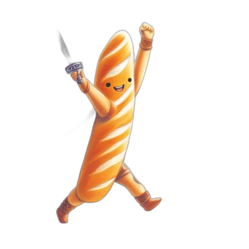 food, weapon, staff, sword transparent PNG cut-out