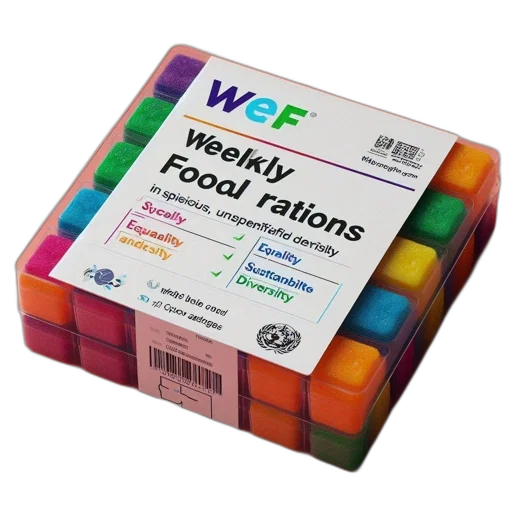 food, transparent, colorful, cube transparent PNG cut-out