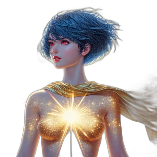 dress, jewelry, fantasy art, concept art transparent PNG cut-out