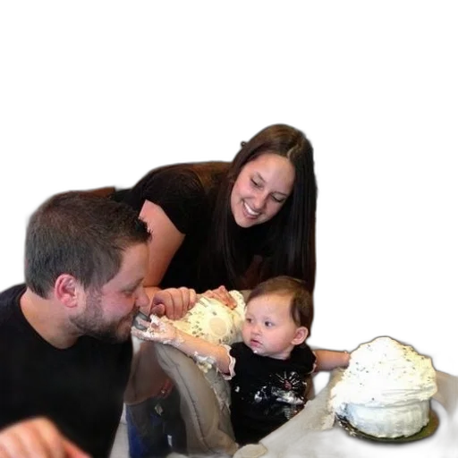 man, woman, kiss, baby transparent PNG cut-out