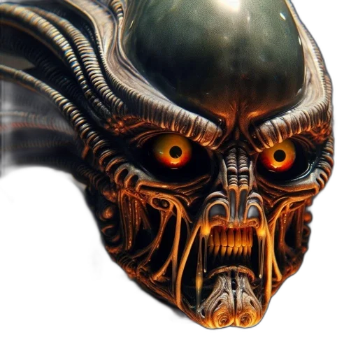 mask, face, creature, staff transparent PNG cut-out