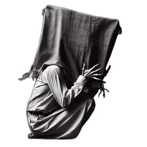 jacket, mask, dress, face transparent PNG cut-out