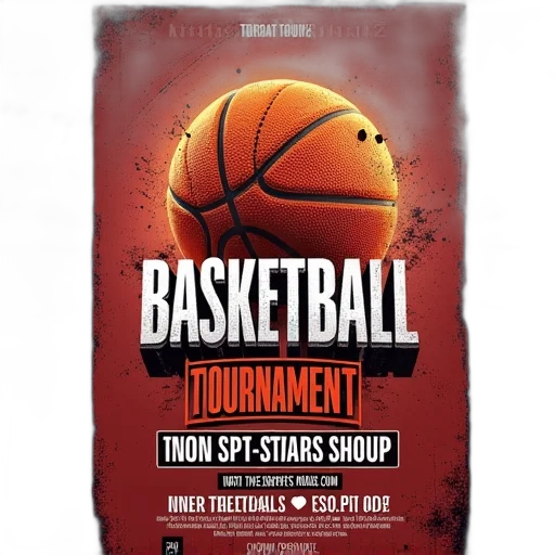 basketball, tournament, flyer, template transparent PNG cut-out