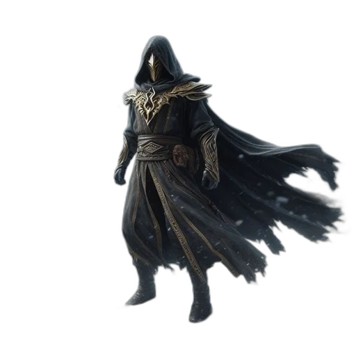 mask, staff, jacket, sword transparent PNG cut-out