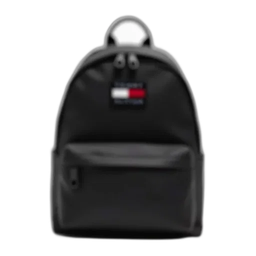 black, tommy, hilfiger, backpack transparent PNG cut-out