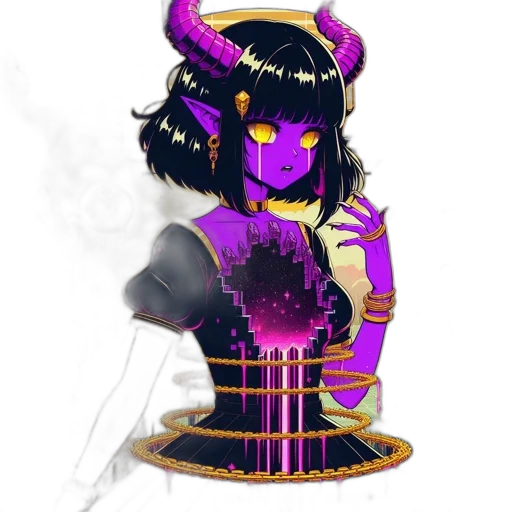 mask, staff, fantasy art, pixel art transparent PNG cut-out