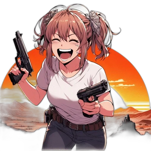 weapon, staff, animal, face transparent PNG cut-out