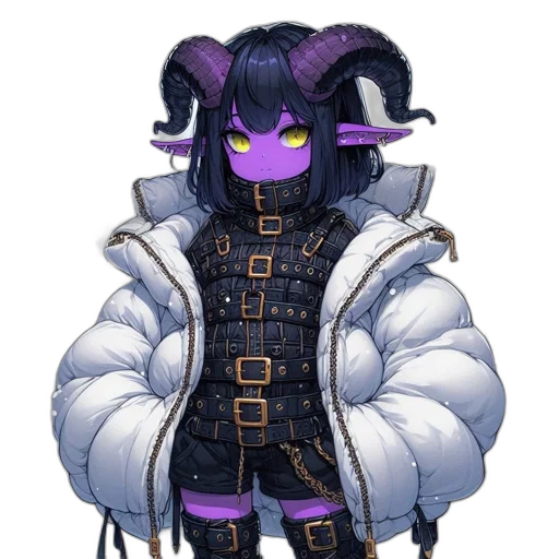 jacket, concept art, pixel art, fantasy art transparent PNG cut-out