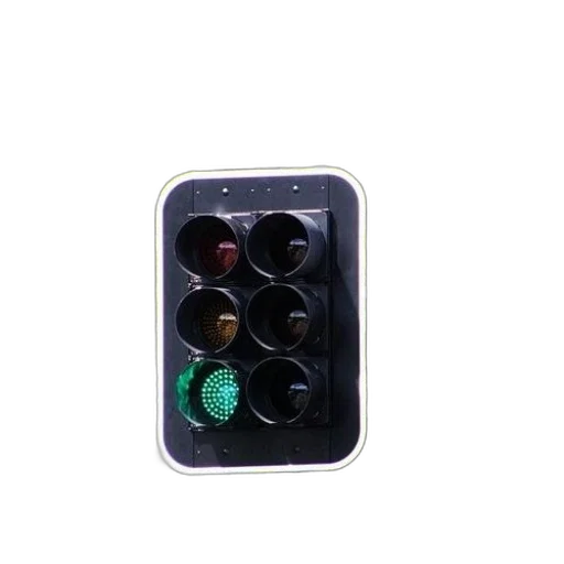 robot, 3d render, traffic, light transparent PNG cut-out