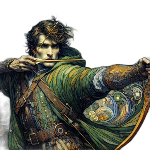 sword, jacket, weapon, fantasy art transparent PNG cut-out